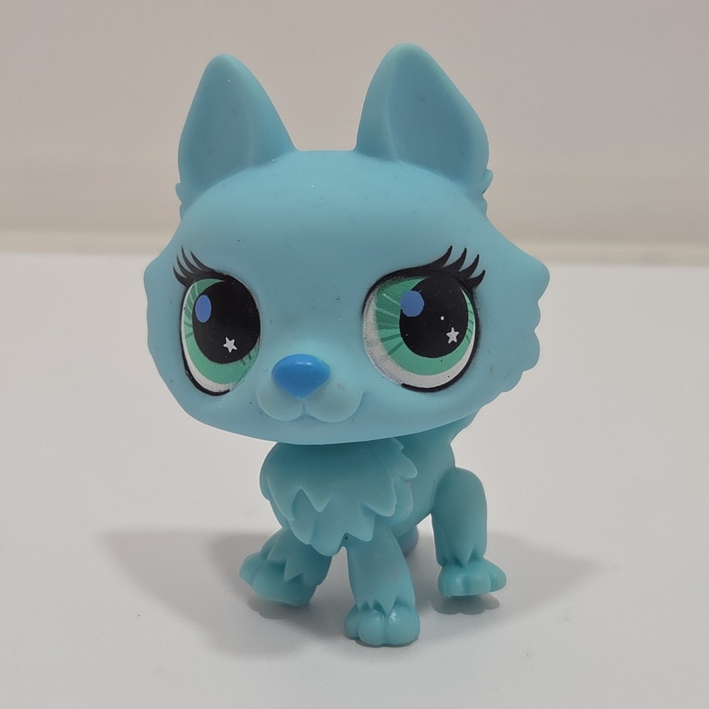 Littlest Pet Shop LPS Authentic #2787 Blue Blind Bag Husky